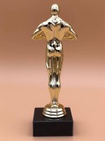 Sieger Statue auf Steinsockel