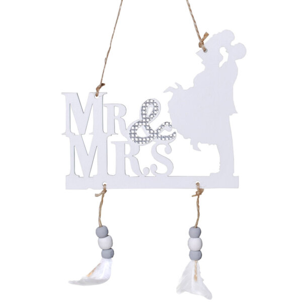 Hänge-Deko "Mr & Mrs"