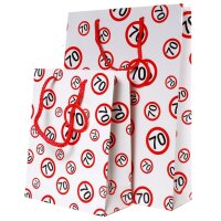 Geschenk-Taschen-Set "70", 2-tlg.