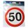 Glückwunsch-Karte "50" mit Umschlag