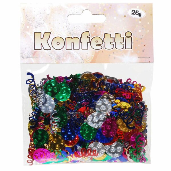 Konfetti "Luftballons", bunt