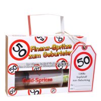 Geld-Spritze zum 50. Geburtstag