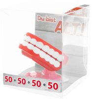 Hüpfendes Gebiss Zahl 50