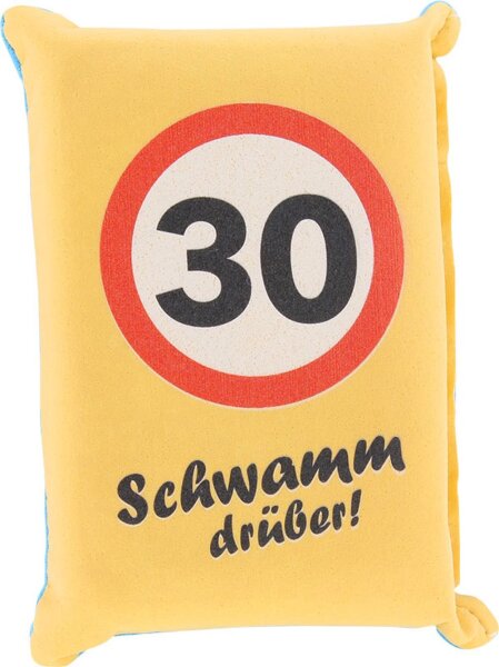 Autoschwamm "Schwamm drüber!" - Zahl 30