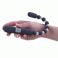 PowerBullet - Mega Booty Beads mit 7 Funktionen Grau