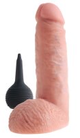 Naturdildo mit Spritzfunktion