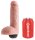 Naturdildo mit Spritzfunktion