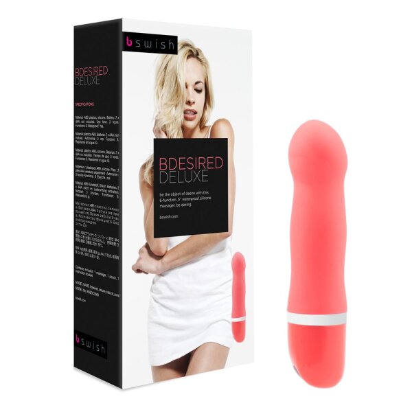 Vibrator BDESIRED DELUXE, natürliche Korallenform