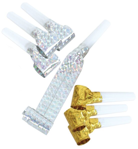 Luftrüssel Party gold/silber