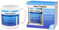 Kater-Tropfen – Tasse mit lustigem Spruch (Keramik, 330 ml)