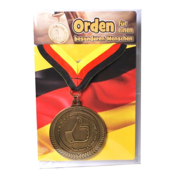 Orden "Trost-Preis" auf Karte